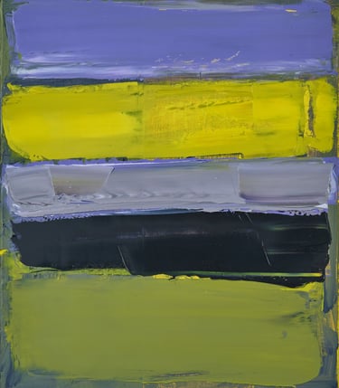 Morning Walk nr 3 Oil Painting by Henk Tieten