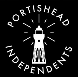 Portishead Independents lighthouse logo
