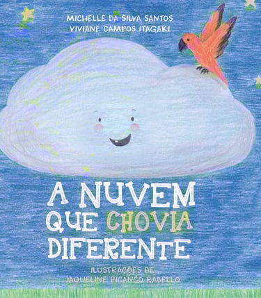 A nuvem que chovia diferente