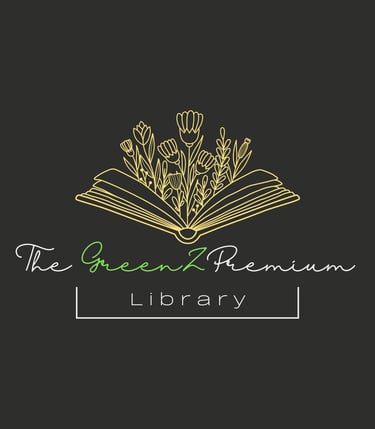logo for the green library