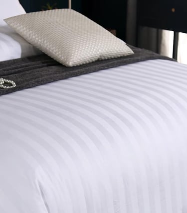 Housse de couette rayures