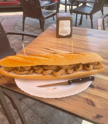 bocadillo de calamares
