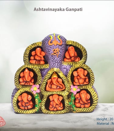 Ashtavinayaka Ganpati Home Decor