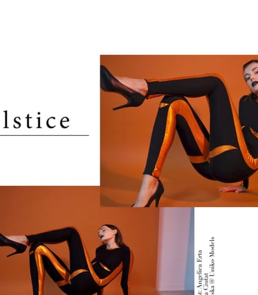 Calzado Alex Oráa en editorial para la revista Solstice