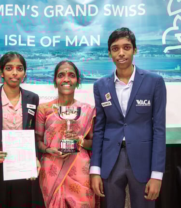 Nagalakshmi, Praggnanandhaa and Vaishali,, 2024 #FIDECandidates. FIDE Chess. India Chess