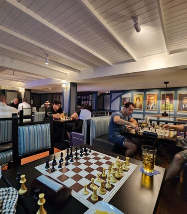 Bangkok Chess Club at the Royal Oak Bar