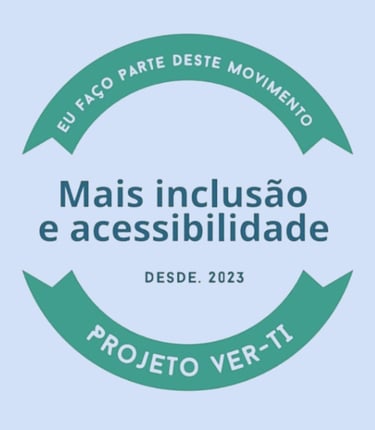 selo de inclusão e acessibilidade