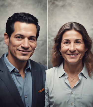 Henar Moreno y Jose Bayon