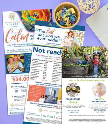 Newspaper ad designer, advertising design work