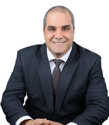 A portrait of trainer Khaled Mohamed Sadek