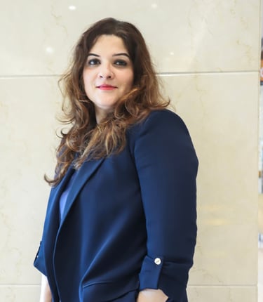A portrait of trainer Fauzia Khan Farooqui