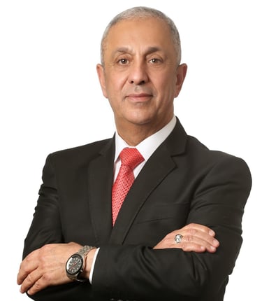 A portrait of trainer Amjad Omar Attia