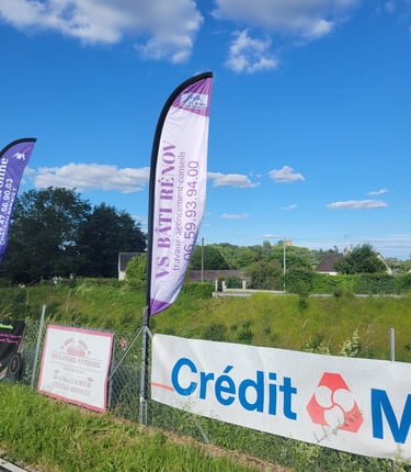 panneau publicitaire