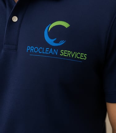 T-shirt entreprise nettoyage professionnelle