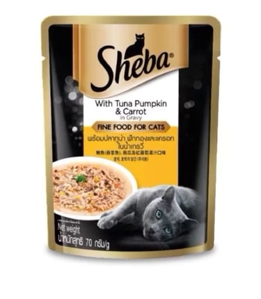 SHEBA TUNA PUMPKIN WETFOOD