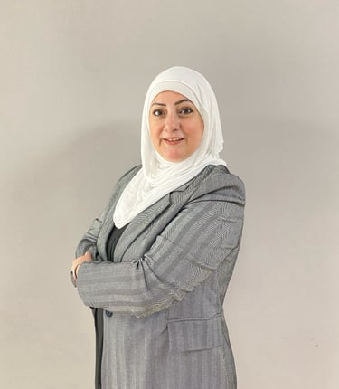 A portrait of trainer Raja Almasri