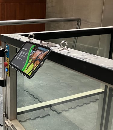 Trådløs touchskærm