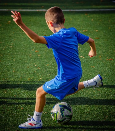 voetbaltraining kind