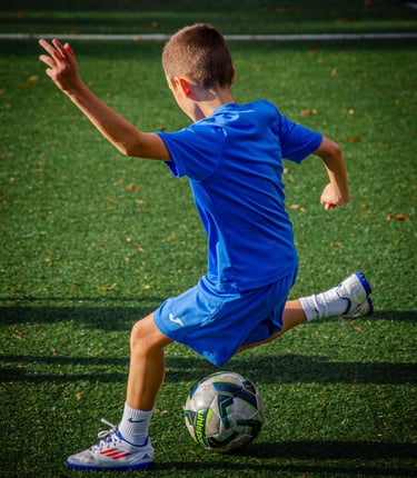 voetbaltraining kind