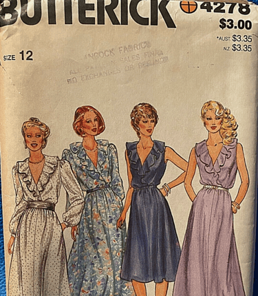 B4278 dress pattern tiracooks