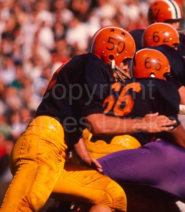 Dick Butkus at Illinois in 1963 by James Drake for Sports Illustrated