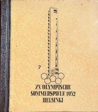 1954 Veb XV Summer Olympics Sports Cards Album