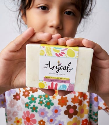 Jabón para niños natural Amjeal