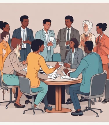 A focused translator working with dual monitors displaying legal and medical documents.