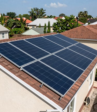 A skilled construction team working together on a sunny Southern California home remodel, with tools and blueprints in hand.