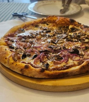 pizza artesanal forno rosso