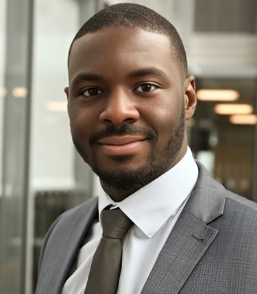a man in a suit and tie smiling