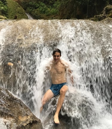 Men group trip in Jamaica