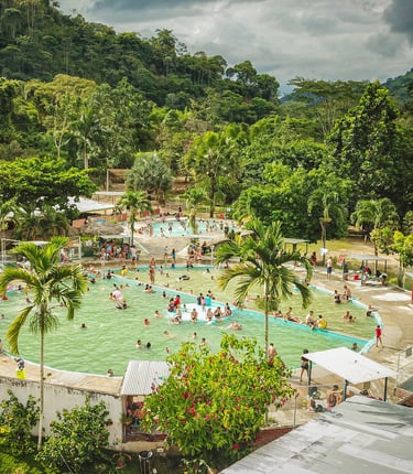Balneario, piscina