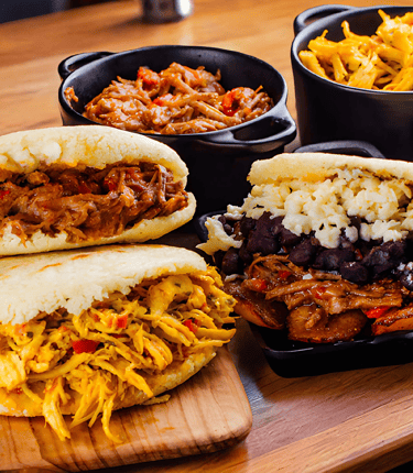 arepas venezolanas comida latina maracuchos latin food 