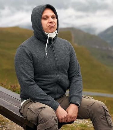 Silly photo of Vulpes et Gallus's founder Alexandr Kilyakoff