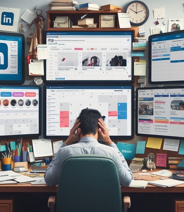 overwhelmed by social media