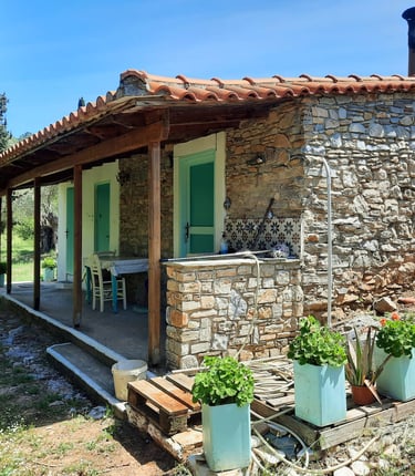 Vakantiehuisje Samos voorzijde