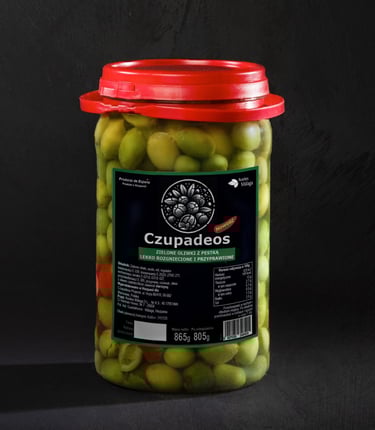 Zielone Oliwki Chupadedos 865g