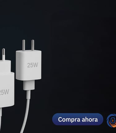 Cargadores carga rápida para celular con cable Lightning y cable Tipo C