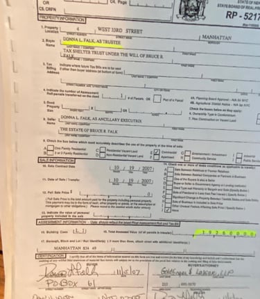 Donna L Falk fraudster in New York and New Jersey