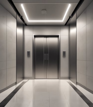 A black and white photograph of telephone operators working at a switchboard forms the background. In front, a modern smartphone displays an image of a communication tower. Connected to the phone are two tin cans with a string, reminiscent of a makeshift phone.