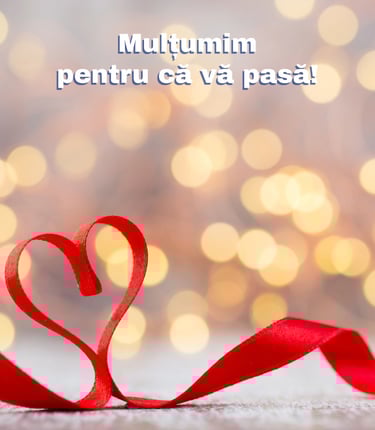 multumim, inima rosie