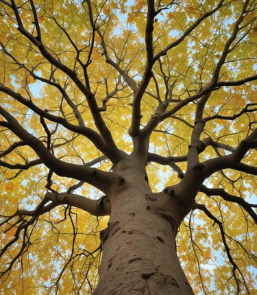 yellow leaf tree representing bilirubin