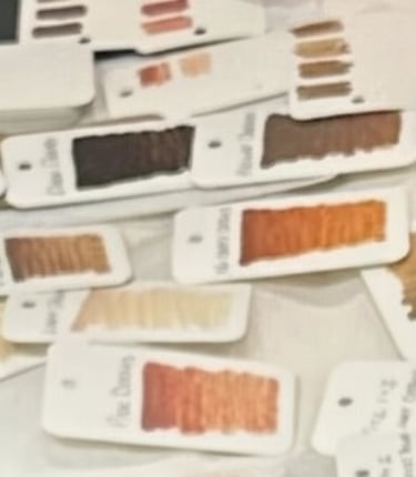 Color matching for scar camouflage procedures