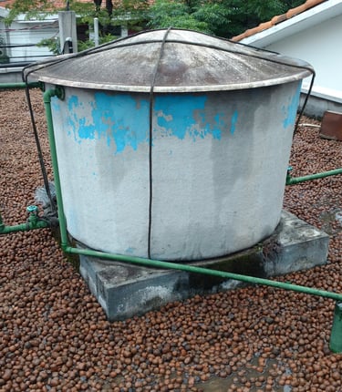limpeza de caixa d'agua