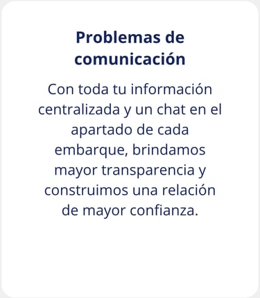 Servicios de importación