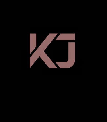 Das Logo von K-Jentsch mit schwarzem Hintergrund
