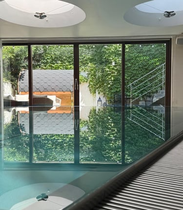 private pool prague with a view