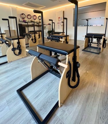 Pilates Wunda Chair Group Classes at Kovan Hougang Punggol