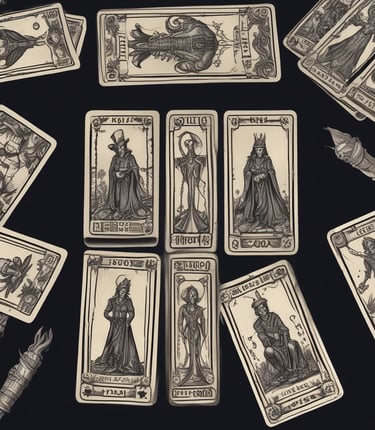 A serene portrait of a professional woman psychic surrounded by soft glowing lights and mystical symbols.